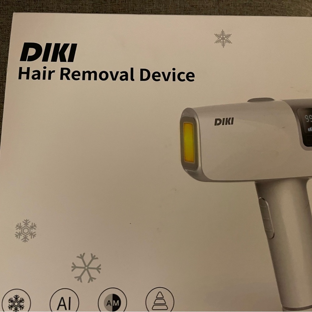 DIKI Hair Removal Device in White